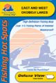 Okoboji Lakes, Iowa (East/West) Waterproof Map (Fishing Hot Spots)