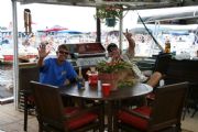 Lake Martin Time for a cold beer after weeks of hard work