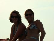 Lake Martin Two pretty girls enjoying Aquapalooza!!