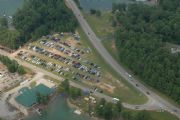 Lake Martin Staff parking at Time Capsule Park